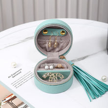 Charger l'image dans la galerie, Trousse à bijoux de voyage ronde