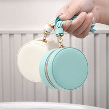 Charger l'image dans la galerie, Trousse à bijoux de voyage ronde