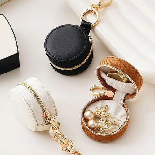 Minis trousses à bijoux avec mousqueton