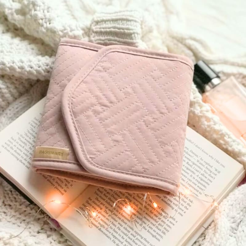 Petite pochette à bijoux de voyage • Tissus