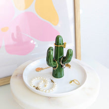 Charger l&#39;image dans la galerie, Porte bague cactus en céramique
