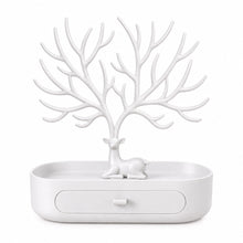 Charger l'image dans la galerie, Porte-bijoux 2-en-1 cerf blanc

