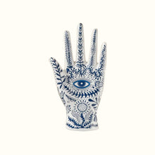 Charger l&#39;image dans la galerie, Présentoir bijoux main oeil de fatma en céramique • Soleil •
