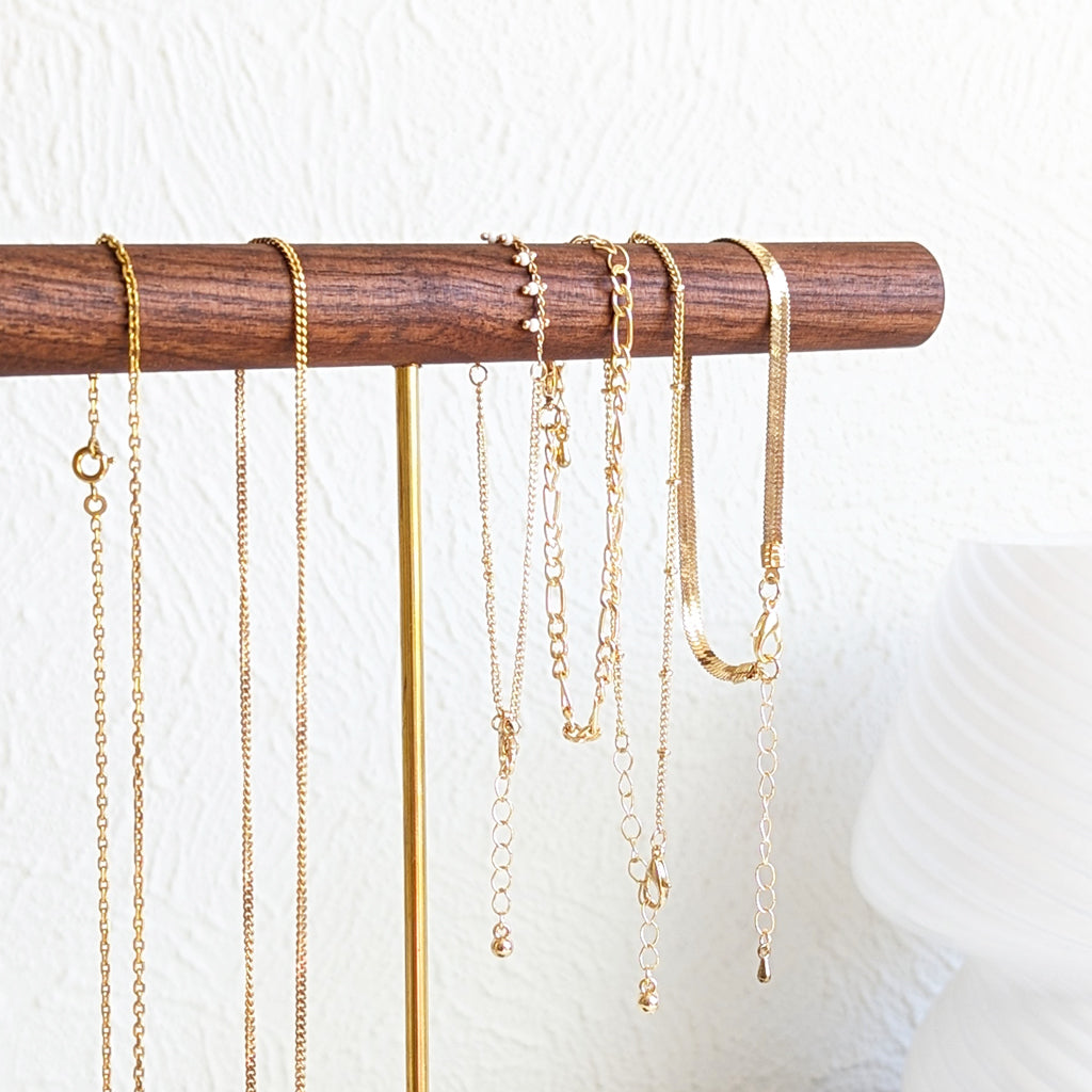 Présentoir à Bijoux,3 Étages 15 Crochets Supports En Bois Pour Porte Cles Et Presentation De Rangement Boucles Doreilles Colliers Bijoux Bagues Bracelets Et Porte Cles Noir 89532951