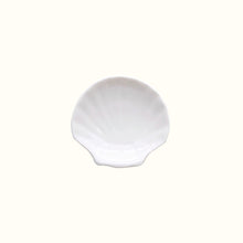 Charger l&#39;image dans la galerie, Vide-poche coquillage blanc en céramique
