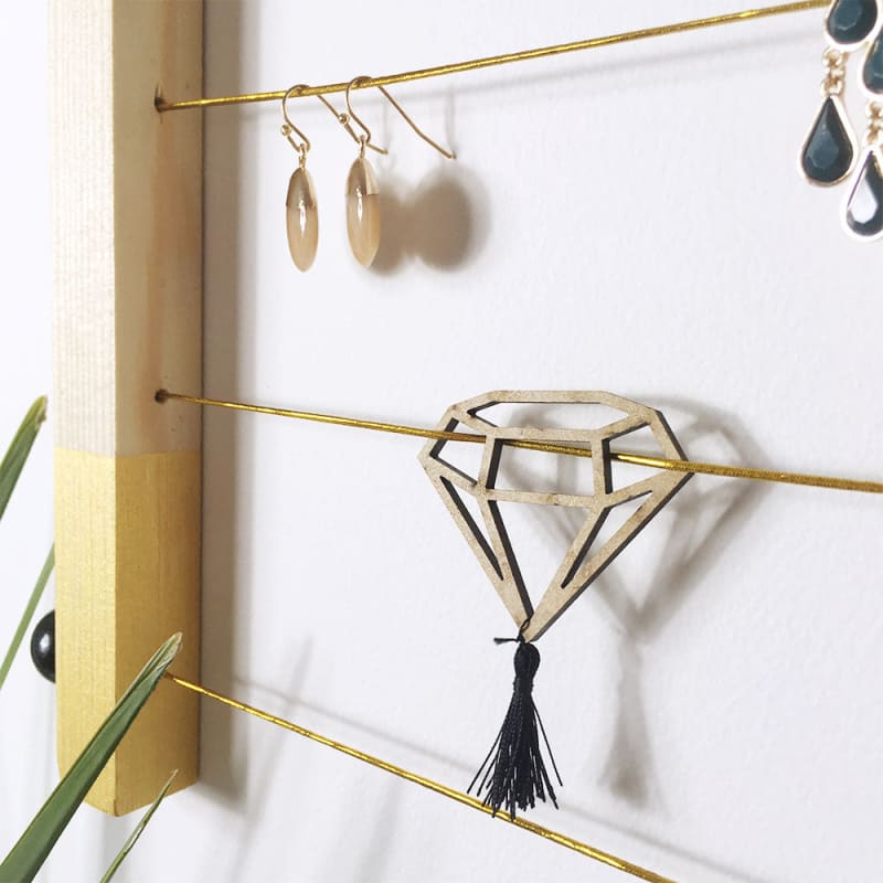 Kit DIY Porte bijoux Mural Bijou Perch kit-diy-porte-bijoux-mural-bijou-perch