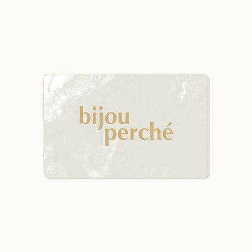 La jolie E-Carte Cadeau de Bijou perché • Numérique