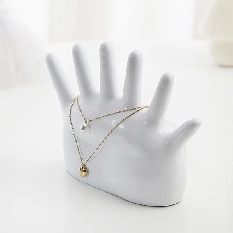 Porte bijoux en forme de main
