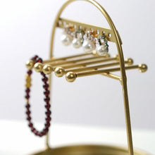 Charger l&#39;image dans la galerie, Porte bijoux lapin doré avec miroir • Métal
