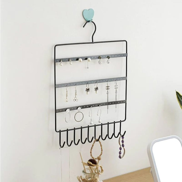 Porte-bijoux mural cintre avec crochets • Adore decorer • 