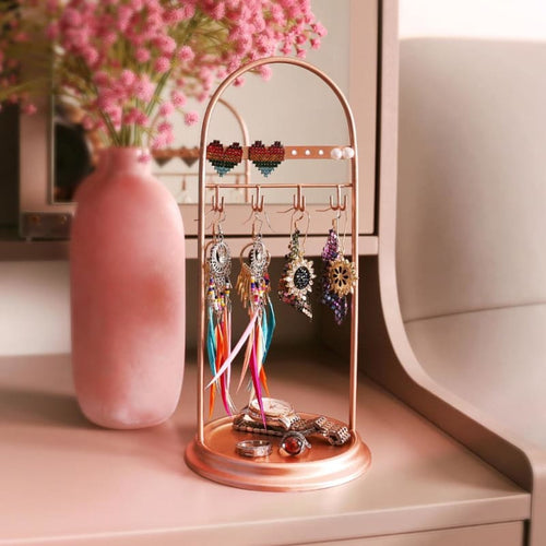 Porte-bijoux or rose • Métal