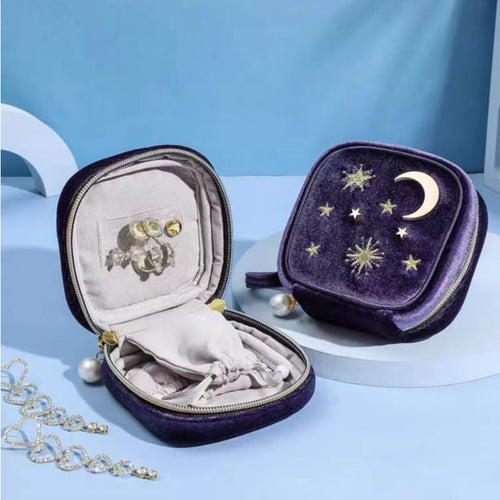Trousse bijoux de voyage céleste